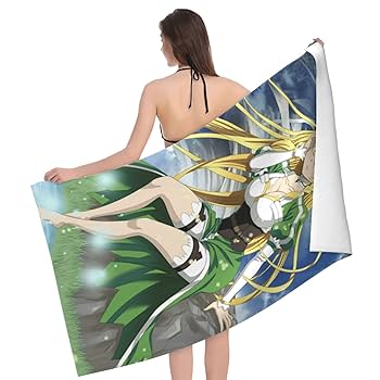 Amazon｜バスタオル 桐ヶ谷直葉 ソードアート・オンライン 2